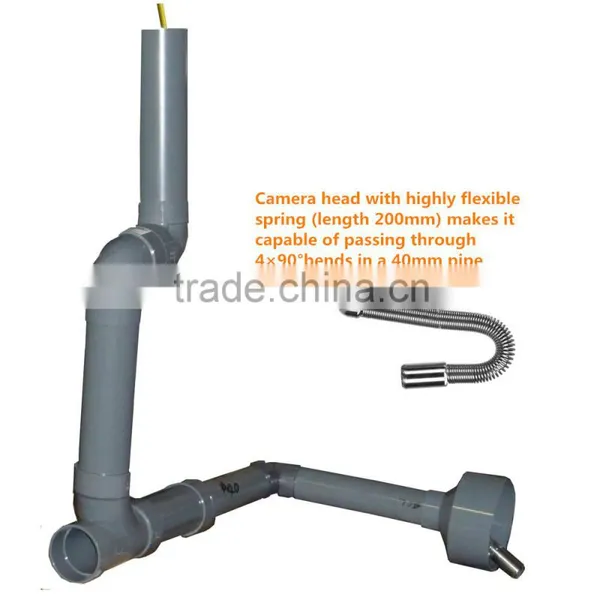 TVBTECH 3299F Self Leveling Water Pipe Inspection Camera With Meter Counter And Dvr Function photo-3