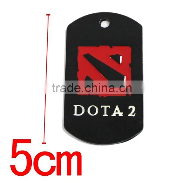Newest Design Dota 2 Pendant Keychain Pendant Keychain Full Colors Dota Keychain for Men photo-5