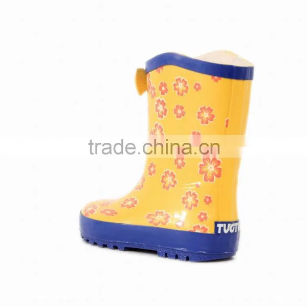 New Style Kids Safty Rubber Rain Boots Cute Winter Shoes for Kids photo-2