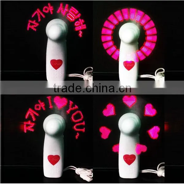 Mini Usb Programmable Led Message Fan