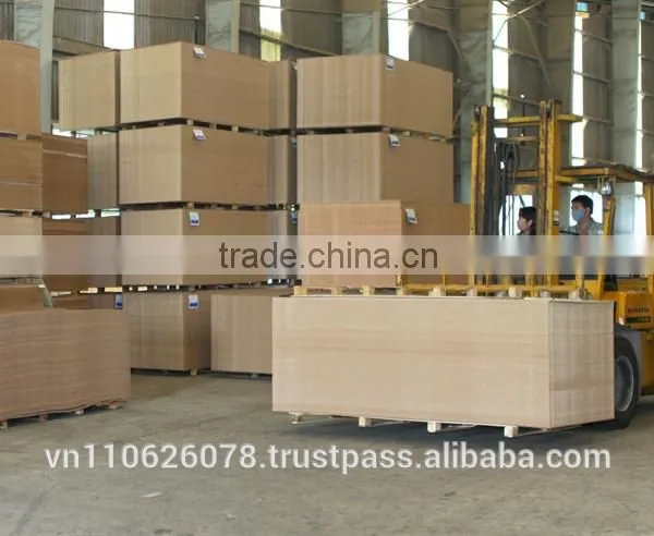 Veneer Block Board (blockboard)/Laminated Wood Boards/MDF Board photo-2