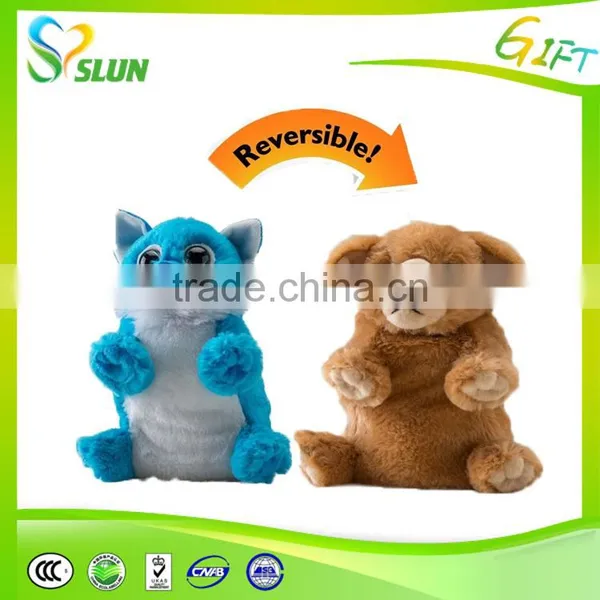 20cm Big Animal Design Sitting Plush Mouse With Embroidery photo-2