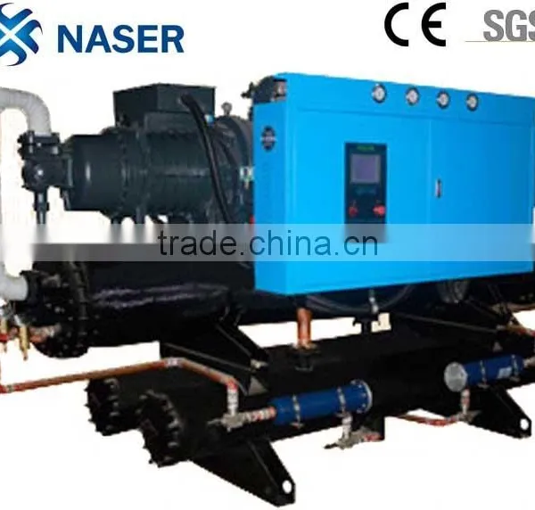 50TR Air Cooled Screw Type Water Chiller With Single Screw Compressor photo-5