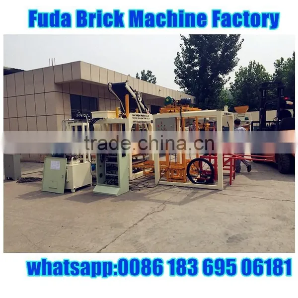 QT4-18 Full Automatic Hydraform Hollow Block Making Machine Brick Making Machine Paver Brick Machine photo-3