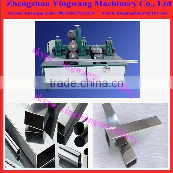 High Gloss Aluminum Round Square Tube Pipe Polishing Machine photo-3