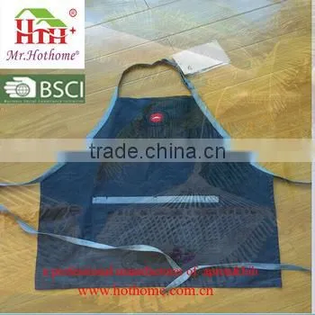Wholesale Personalized Big BBQ Kitchen Apron With Three Roomy Pockets photo-6
