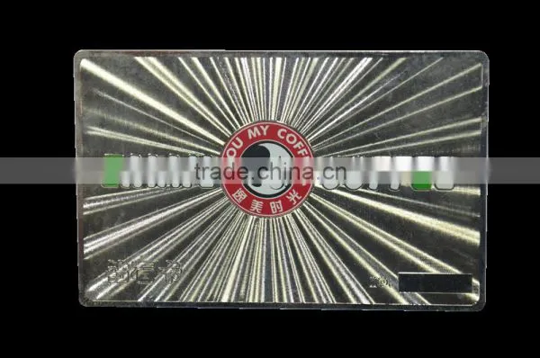 Offset Printing Stainless Steel Metal Magnetic Card photo-5