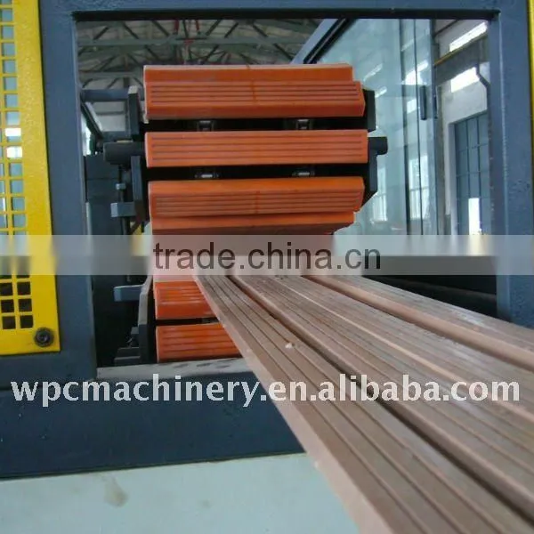 WPC Wood Plastic Composite Decking Extrusion Machine photo-5