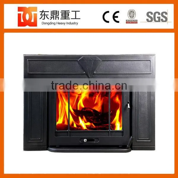 Multi Fuel Cast Iron Inset Type Wood Burning Fireplace With Good Appearance photo-5