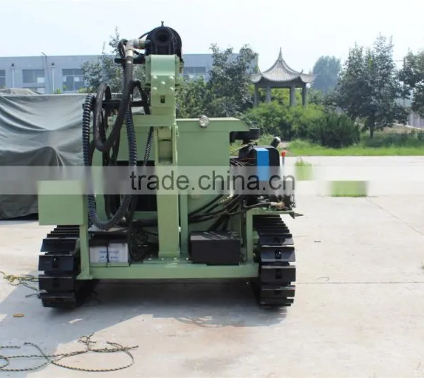 30m Easy Operating Heavy Duty Portable/Mobile D100YA2 Drilling Rig For Sale photo-2