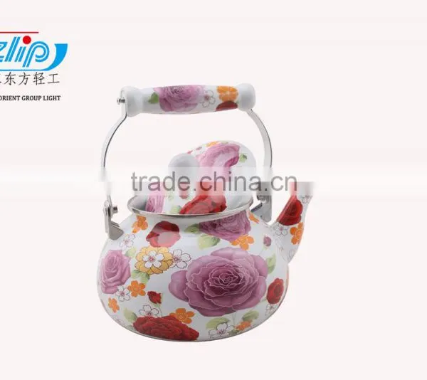 ENAMEL KETTLE FLAT 2.5L photo-4