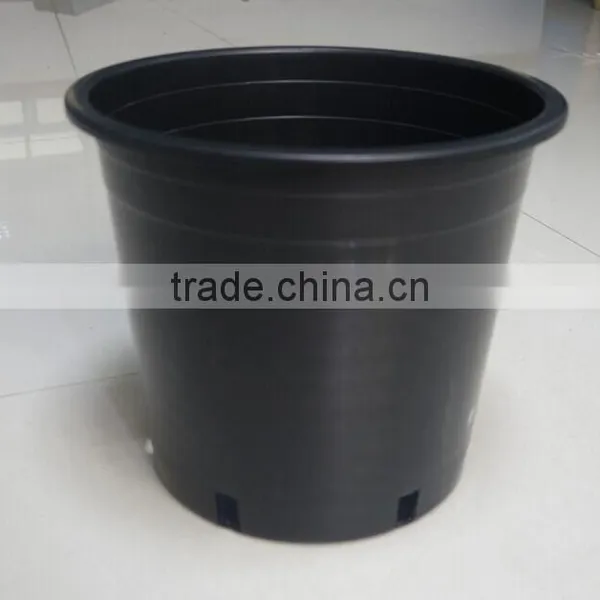 Made in China pp Material Black Tall 15 Gallon Nursery Pots photo-2
