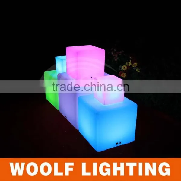 Swimming Pool Waterproof Outdoor Illuminated LED Cube Chair photo-4