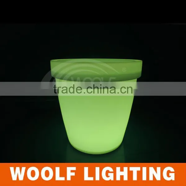 Cheap Planters Led Flower Pot Tall Plastic Light Flower Pots photo-4