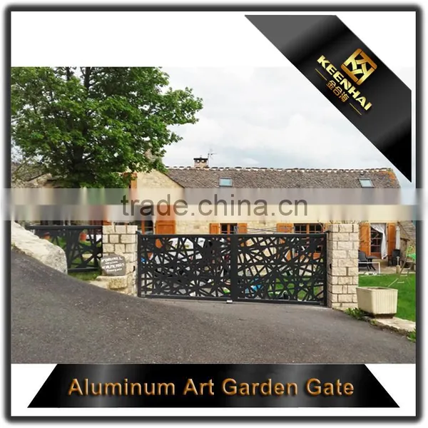 Modern Laser Cut Design Main Aluminum Entrance Door for Villa photo-5