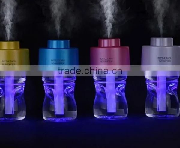 Car&Computer Dual Function Bottle Shaped With Light USB Humidifier photo-5