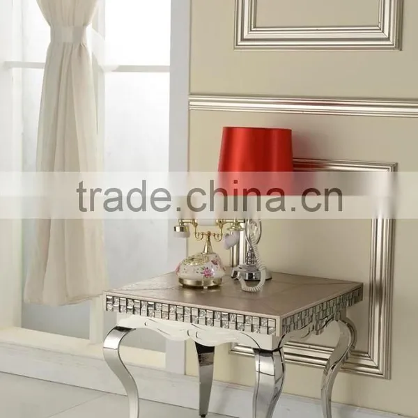 Hot Selling Modern Wooden Dining Table Set Dining Table and Chair for Stainless Steel Furniture and Home Furniture photo-4