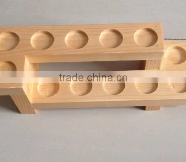 Customized Design Wooden Tray With Holes photo-4