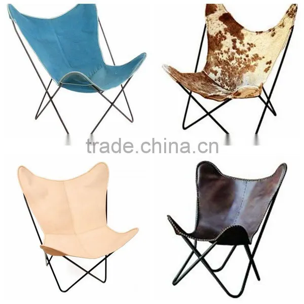 Metal Chair Hot Sale Butterfly Stainless Steel Polishing Finished Chair Frames photo-2