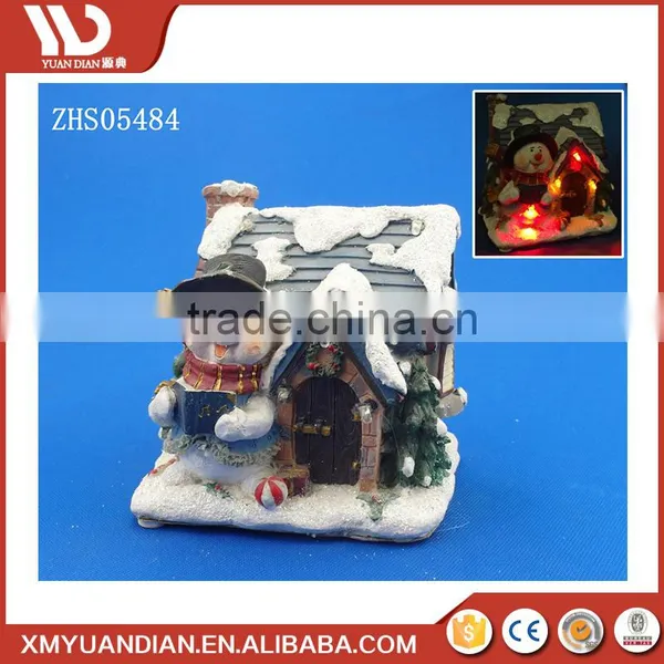 Promotional Gifts House Decoration Items Resinic Craft Led Christmas Light Ornaments With Names photo-4