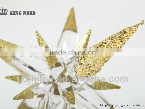Acrylic Hanging North Star Christmas Tree Topper Ornament photo-6