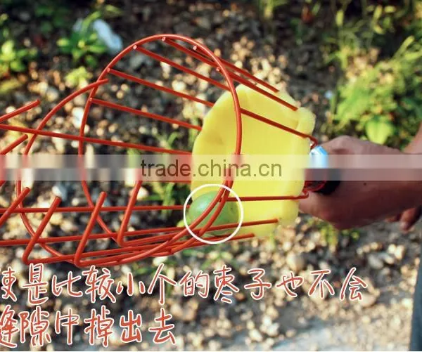 New Style Extension-type Long Handle Fruit Picking Basket photo-6