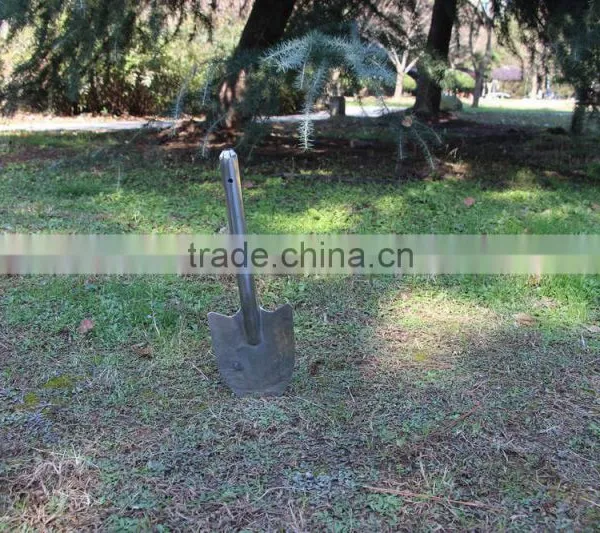 High Grade and Quality All Stainless Steel Survival Camping Garden Shovel photo-3