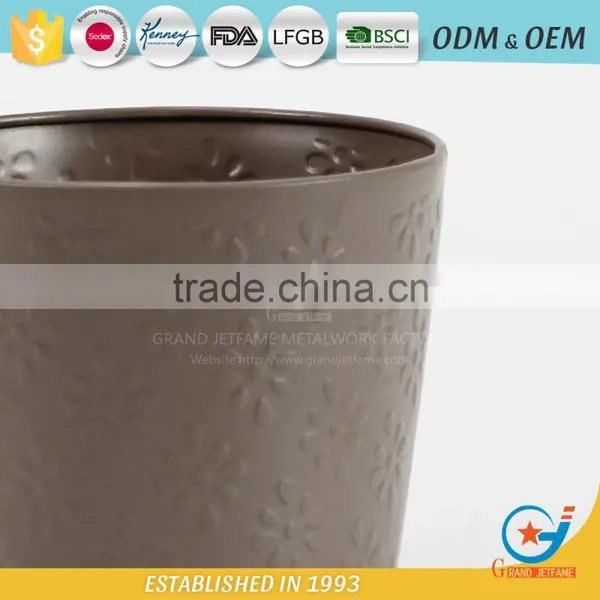 Wholesale Factory Price Garden Embossing Growing Plants in Pots Metal Decor Flower Pot photo-5