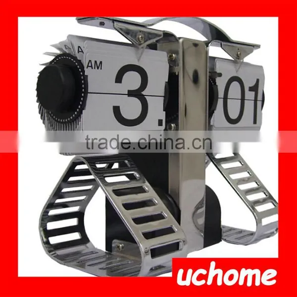 UCHOME Robot Clock, Flip Clock, Cool Clock photo-2