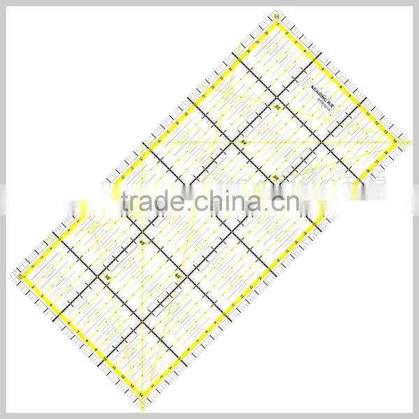 Kearing 30 * 15 cm Quilting Craft Rulers & High Quality Acrylic Patchwork Templates # KPR3015 photo-2
