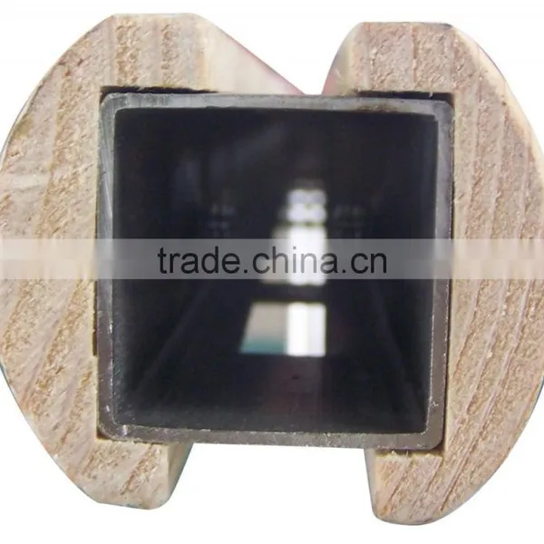 Shop Round Wooden Outrigger Wall Mounted Wooden Display System photo-3