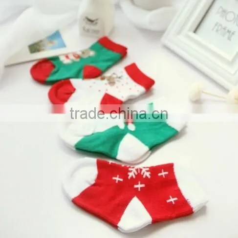 Wholesale Baby Clothing Wholesale Wool Yarn Baby Christmas Socks photo-5