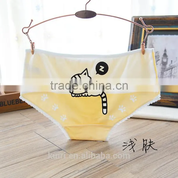 Beautiful Custom Latest Women Boxer Underpants Teen Girls Briefs Panty photo-4
