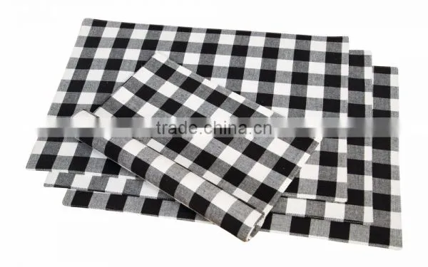 100% Cotton Yarn Dyed Table Cloth From India photo-6