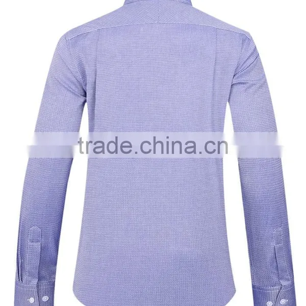 2017 Lastest Style Men Office Long Sleeves Shirts Solid Color photo-6