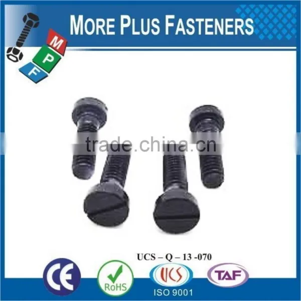 Made in Taiwan Metric Coarse Slotted Cheese Head Machine Screw Brass Stainless Steel Carbon Steel photo-5