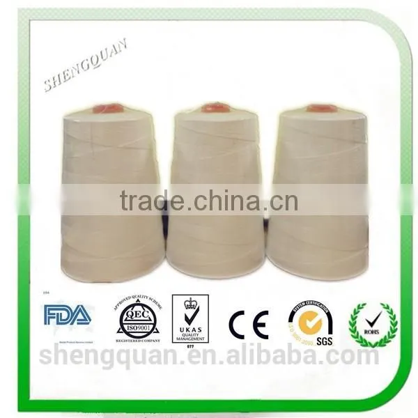 2015 High Quality Cheap 100% Spun Polyester Sewing Thread/100% Polyester Silicone Coated Industrial Sewing Thread photo-3