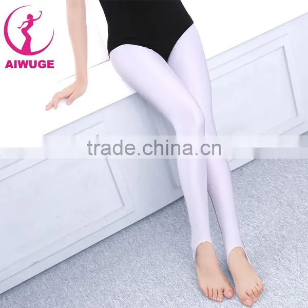 Soft Snagging Resistance Dance Stirrup Tights Shiny Pantyhose Tights photo-3
