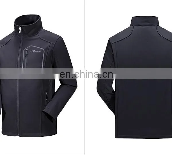 Fashion Windproof and Waterproof Softshell MenJacket photo-3