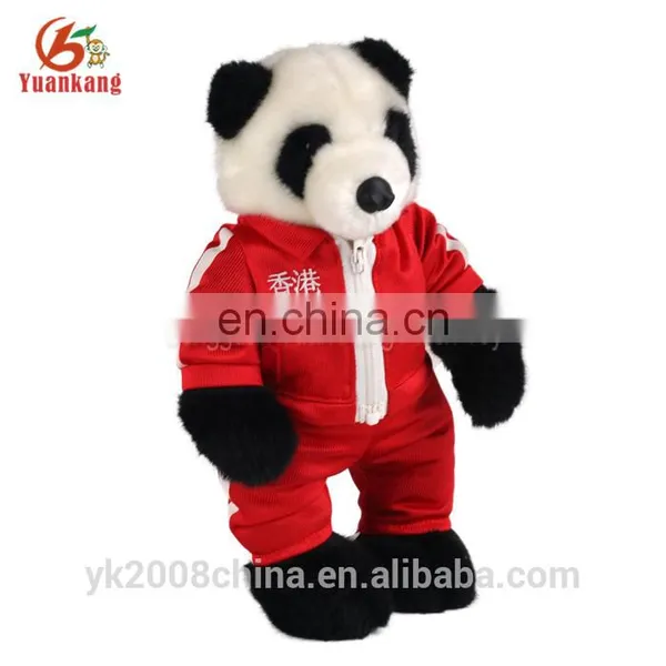 ICTI 30cm Stufffed Animal Teddy Bear Plush Toy With Cloth photo-2