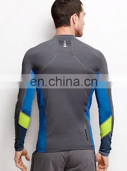 Custom Dye Sublimation Long Sleeve Rash Guard Compression Shirt photo-6