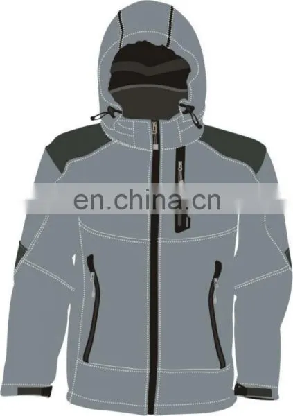 Soft-Shell Waterproof and Windproof Jacket