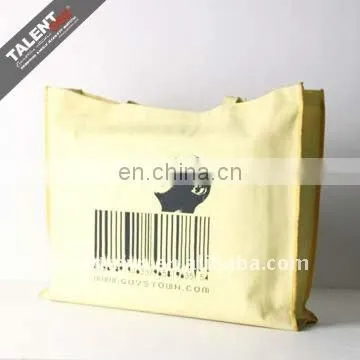 Custom Private Silk Screen Printing Fabric Shopping Bag photo-5