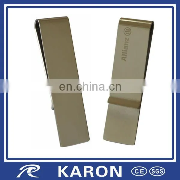 Nice Brushed Money Clip Supplies With Laser Engraved Logo photo-4