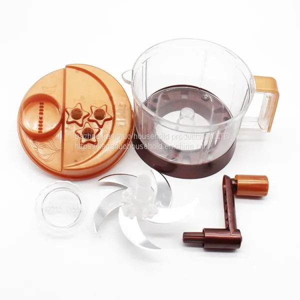 Multi-functional Plastic Vegetable Grater Salad Spinner and Chopper Manual Salad Vegetable Chopper photo-2