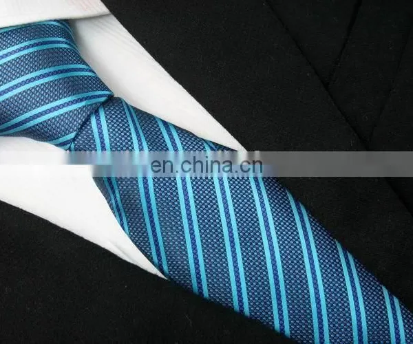 Factory Wholesale Stripe Slim Knitted Necktie photo-4