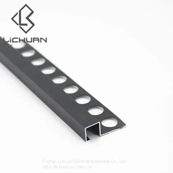 Popular Style Bathroom Ceramic Square Shape Metal Tile Trim photo-3