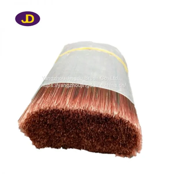 The manufacturer Production of Red brown gradient brush filaments factory