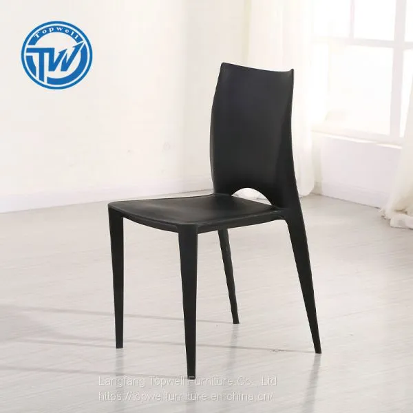 DC-6043 Topwell New Design Plastic Chair Dining Chair Lounge Chair photo-3