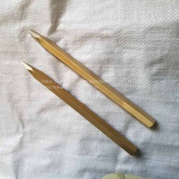 Non Sparking Tools 8 Point Octagonal Chisel of Beryllium Copper or Aluminum Bronze photo-3